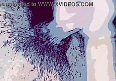 animação gay explores intense cartoon action with a submissive twist