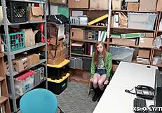 Lp officer bends Ava Parker over for stretched pussy pounding