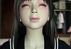 part 2 unfolds as japanese teen girl dives into passionate threesome with friend and stepbrother