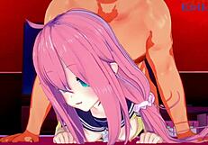 nadeshiko kagamihara and aoi inuyama share intense creampie with old man