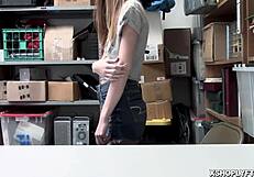 Lp officer bends Ava Parker over for stretched pussy pounding