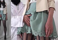 I’m obsessed with this maniac fetish video in sexy stockings!