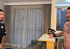 My buddies from the dorm made a hot interracial trisal, check the full VIP red video!