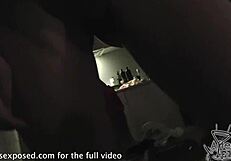 Hottest Late Night Strip Tease Ever Filmed Followed By Fucking Blowjob And Swallow