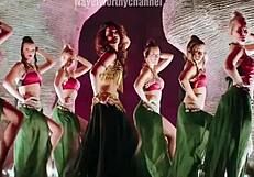 Zara’s sexy Indian girlfriend Tamanna’s big boobs and swinging navel