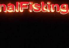 Lesbians fist gaping assholes