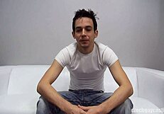 Czech Gay Casting Lukas 7714 Sucking Blowjob