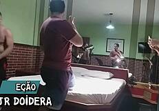 Behind scenes with teen sky sants first scene