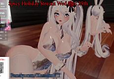 Kanako in Spicy Bunny Suit Begs for Non-Stop Vibing and Fucking