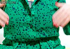 Hot Girl Moans While Stripping Sexy Dress Outdoors