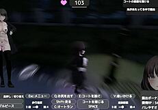 Sereka exposes under naked coat!