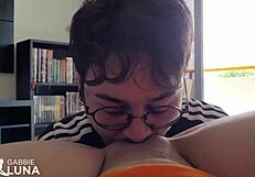 I feel Gabbie Luna's pussy and ass gaping from monster cock squirting