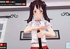 Uncensored Japanese Hentai Anime Handjob and Blowjob ASMR!