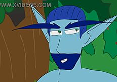 i'm obsessed with elf bara gay sex featuring monster cocks