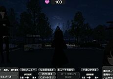 Sereka exposes under naked coat!