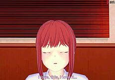 makima in chainsaw man full pov scene on sheer fantasyking3