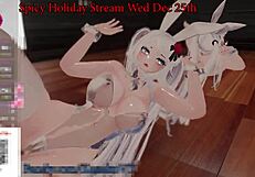 Kanako in Spicy Bunny Suit Begs for Non-Stop Vibing and Fucking