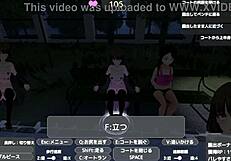 Sereka exposes under naked coat!