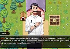 Hentai Game Village Rhapsody Parte 6! Can You Believe This Cheating Wife Story in Español Narrado?