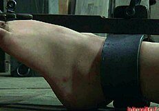 Feel The Intense Pleasure As Gagged Hotty's Clit Gets Teased.