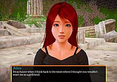 Bold My New Family 454 Redhead Teen Erotic Game Action