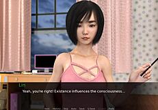Beautiful arrangement of love and submission in a porn cartoon