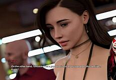 Public humiliation of an unfaithful wife in a cartoon-style adult film