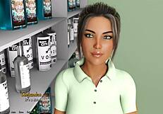 3D porn game with anime-style gameplay. Being a big cock in the game gives an advantage