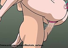 And Hanabi Engage in Intense Hardcore Hentai Sex