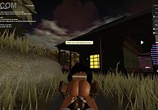 Cute Latina takes big black cock for deepthroat and anal doggystyle in wild scene. Roblox porn 64 shocks with raw assfucking.