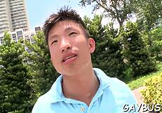 Blindfolded Stud Tricked Into Intense Blowjob By Gay Hunk