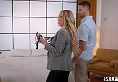 Milfy Nikki Cums Hard Riding Cock in Wild Doggystyle Action