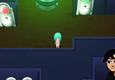 bulma starts her adventure with big tits blowjob