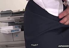 Ever Seen Tomomi Motozawa Suck Dick Uncensored in Japanese Office Scene?