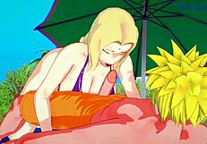 Tsunade and Naruto Uzumaki in Wild Hentai Creampie Scene