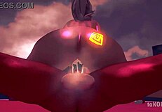 dominant cowgirl riding with boobjobs