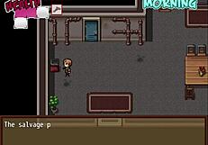 resgatando duas gostosas dos zumbis no jogo hentai