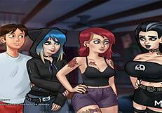 Summertimesaga jerk off her pussy 90 😏