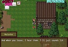 resgatando duas gostosas dos zumbis no jogo hentai