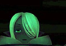 Elf teen sits on face then gets titjob in Monster Girl Island