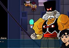 bulma starts her adventure with big tits blowjob