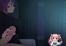 My anime boyfriend comes over to give me oral sex and have sex with me