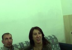 Deepthroat Blowjob with Cum on My Face from Husband