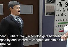 Watching the hospital scene in Prison School