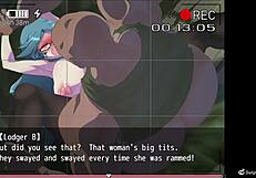 A witch who is in debt has some sexual experiences in this cartoon porn