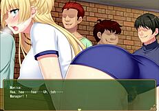 monica's titillating task with toys and group banging