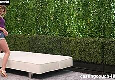 Perfect ass white girl does anal with blowjob n doggystyle.