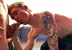 Daddy and Stepsons Pound Two Cute Twinks in Forest Tent with Anal Creampie