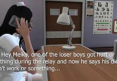 Watching the hospital scene in Prison School