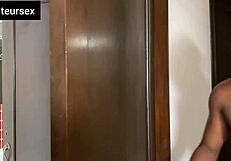 Novinha anal in bathroom